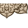 Mijölnir Juego de alfombrillas de baño Marrón (2 piezas)